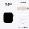 Apple Watch Series 11 GPS 46mm Rose Gold Aluminium Case with Light Blush Sport Band - M/L